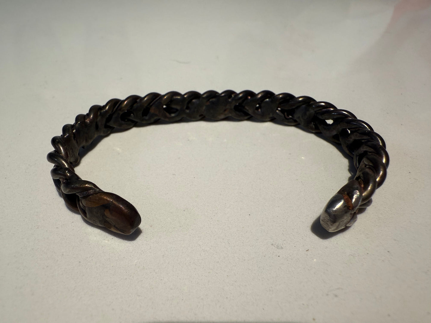 Black Stainless Double Braid Bracelet (CUSTOM)