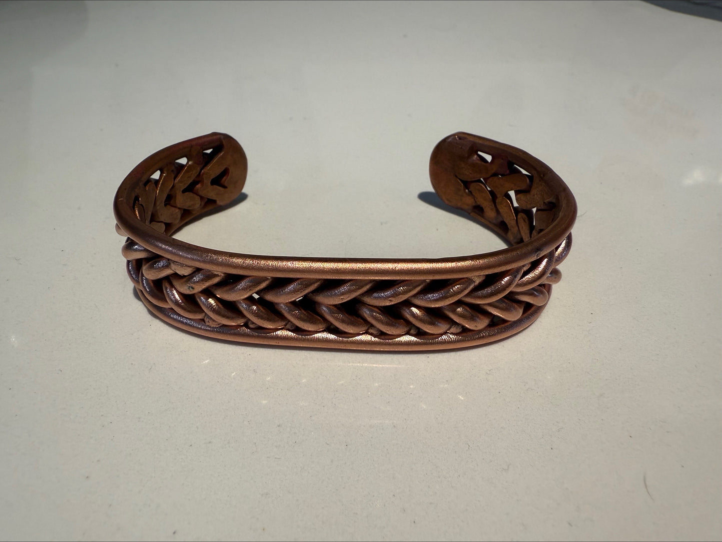 Wrapped Copper Braided Bracelet (CUSTOM)