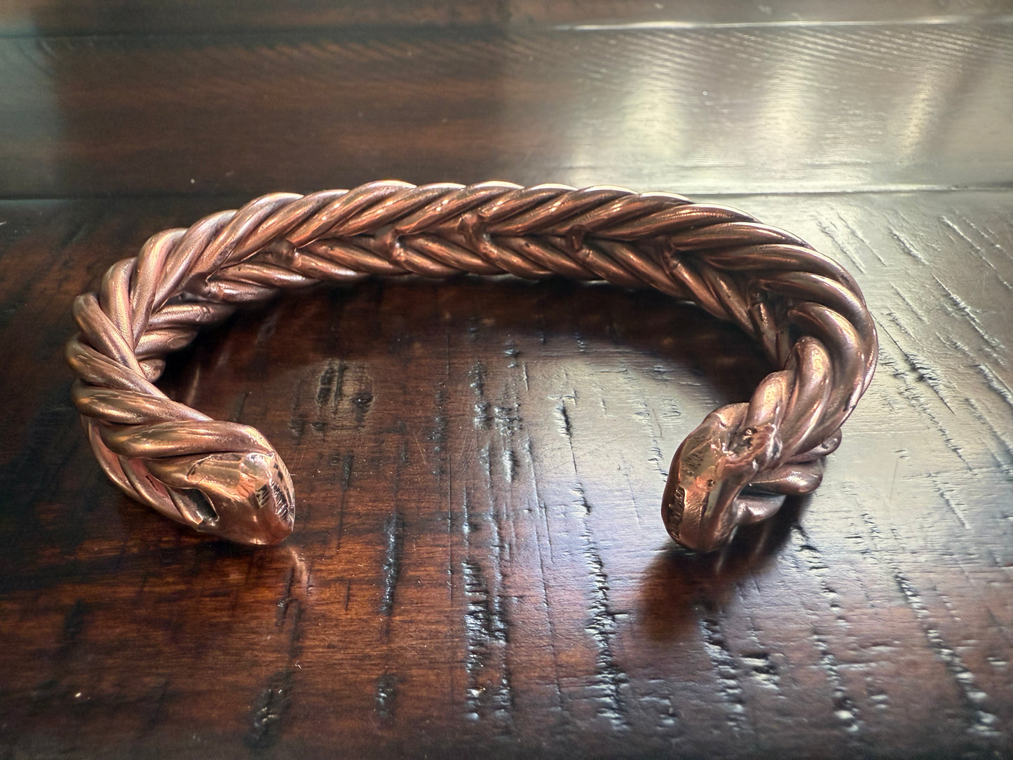 Feather Copper Bracelet (CUSTOM)
